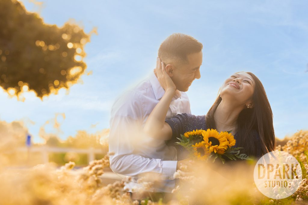 sunflower-floral-orange-county-engagement