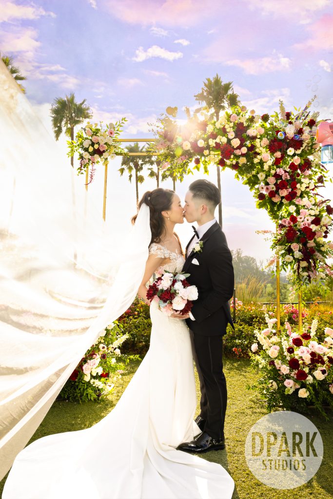 VEA Newport Beach outdoor ceremony with panoramic ocean views