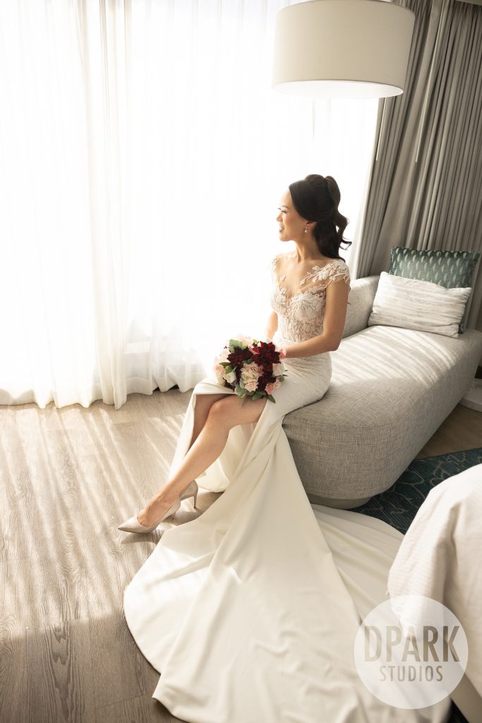Luxury Newport Beach wedding photographed by Drexelle of D. Park Studios