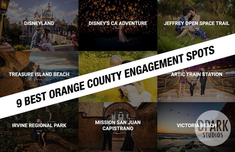 Top 9 Best Orange County Engagement Session Locations