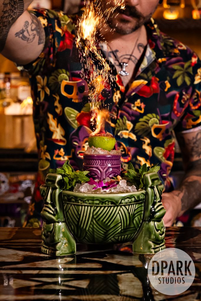 Anthony and Brett during their colorful engagement session at the Royal Hawaiian in Laguna Beach