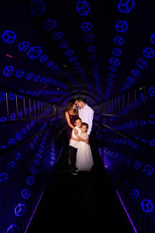 Vortex Tunnel family photographer